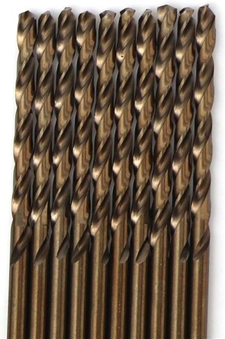 50pcs أدوات M35 مجموعة بتات الكوبالت مجموعة الحفر HSS-CO مجموعة 1-3 مم للحفر على الصلب الصلب ، الحديد الزهر من الفولاذ المقاوم للصدأ in Saudi Arabia