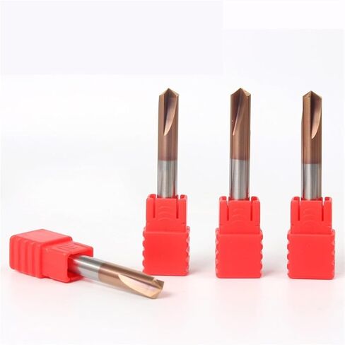 Tungsten Solid Carbide Carbide Bit Bit Hrc55 Chamfer Milling for Steel 60 90 120 درجة Deburring 1PCs (16 مم (90 درجة)) in Saudi Arabia