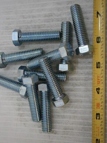 حزمة جديدة من مسامير سداسية 7/16-14 × 1-3/4 الصف الثاني من الصلب المطلي بالزنك 10#127 متعددة الأغراض مجموعة متنزه أجهزة تشويش Wnyneh03832 in Saudi Arabia