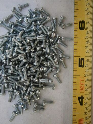 New Pack of Machine Screws M2 x 6 Phillips Pan Head Steel Zinc Plated Lot of 100#3115 Multi-Purpose Comprehensive Hardware Fastener Assortment Kit WnyNEH04051 in Saudi Arabia