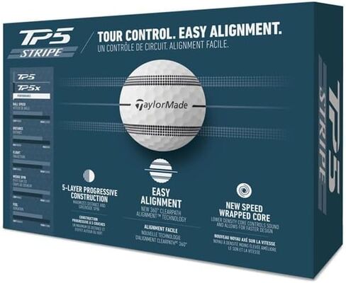 TaylorMade New TP5 Stripe 2024 كرات الجولف in Saudi Arabia