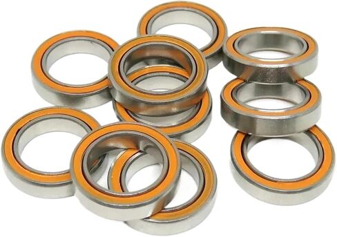 10pcs ABEC7 S6701 2RS 12X18X44 مم من الفولاذ المقاوم للصدأ الهجين تحمل S61701 SMR6701 S6701C RS 2RS 12 * 18 * 4 تحمل (S693C-2OS 3X8X4MM) in Saudi Arabia