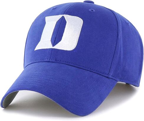 Officially Licensed Duke Blue/White MVP Hat Classic Primary Team Logo Embroidered Adjustable Structured Sports Cap in Saudi Arabia