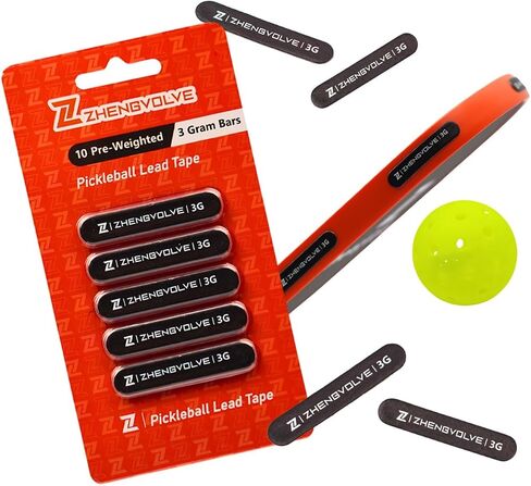 Pickleball Lead Tape 10 حزمة ، لاصقة قوية ، شرائط حراسة الحافة الموزونة 3G ، شريط الرصاص المقاوم للماء لمجاذيف المخلل ، تعزيز الطاقة ، التوازن بين الأرجوحة والتجديف ، الأسود in Saudi Arabia