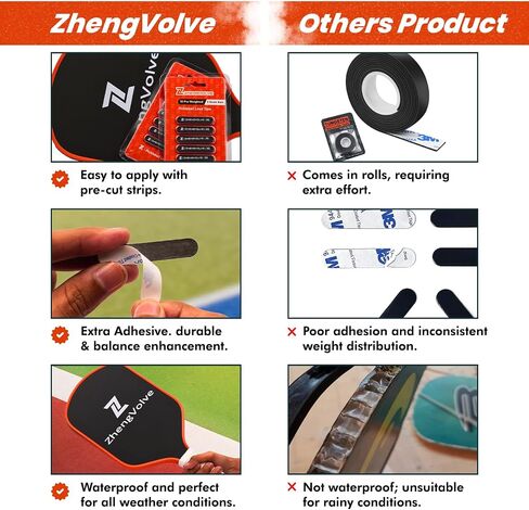 Pickleball Lead Tape 10 حزمة ، لاصقة قوية ، شرائط حراسة الحافة الموزونة 3G ، شريط الرصاص المقاوم للماء لمجاذيف المخلل ، تعزيز الطاقة ، التوازن بين الأرجوحة والتجديف ، الأسود in Saudi Arabia