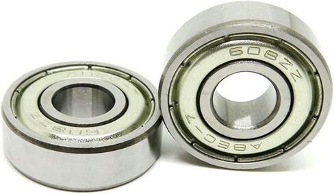 8pcs 608zz Bearing 8x22x7mm ABEC7 محمل كرة أخدود عميق 8 * 22 * ​​7mm 608 608z لوحة التزلج in Saudi Arabia