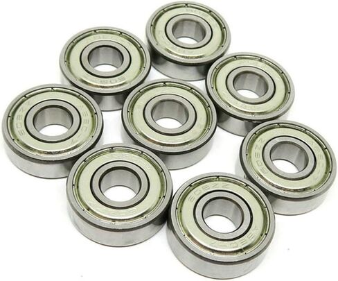 8pcs 608zz Bearing 8x22x7mm ABEC7 محمل كرة أخدود عميق 8 * 22 * ​​7mm 608 608z لوحة التزلج in Saudi Arabia