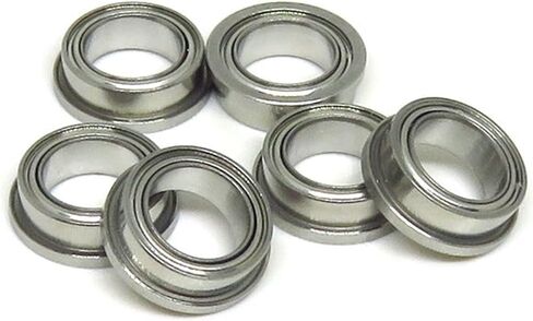 1Pcs SFR168 ZZ Hybrid Ceramic Flange Bearing 6.35x9.525x3.175 SFR168C ZZ FR168ZZ Flanged Ceramic Bearing 1/4 X 3/8 X 1/8 Inch(SFR133C-ZZ) in Saudi Arabia