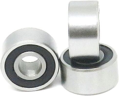 10pcs S696rs تحمل 6x15x5 696rs من الفولاذ المقاوم للصدأ تحمل S696 2RS محمل كرة أخدود عميق 6 * 15 * 5 693 694 695 697 698 RS 2RS (S697-2RS 7x17mmm) in Saudi Arabia