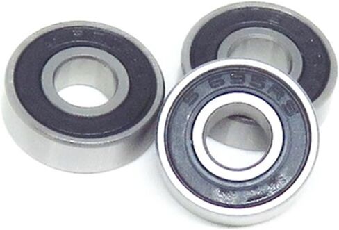 10pcs S696rs تحمل 6x15x5 696rs من الفولاذ المقاوم للصدأ تحمل S696 2RS محمل كرة أخدود عميق 6 * 15 * 5 693 694 695 697 698 RS 2RS (S697-2RS 7x17mmm) in Saudi Arabia