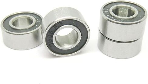 10pcs 688 2rs تحمل 8x16x5 محمل كرة أخدود عميق 8 * 16 * 5 Mini Bearing 688rs 618/8 683 684 685 686 687 689 L1680 RS 2RS DDU (683-2rs 3x7x3mm) in Saudi Arabia