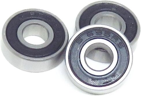 10Pcs S697RS Bearing 7x17x5 697RS Stainless Steel Bearing S697 2RS Deep Groove Ball Bearing 7 * 17 * 5 693 694 695 696 698 RS 2RS(S697-2RS 7x17x5mm) in Saudi Arabia
