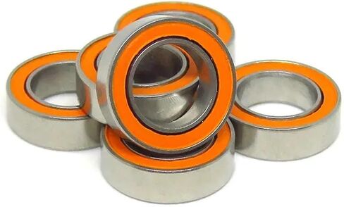 10pcs SMR74 2RS 4x7x2.5 Hybrid Ceramic Bearing MR74 SMR74C 2OS CB 4 * 7 * 2.5MM محمل كرة سيراميك من الفولاذ المقاوم للصدأ (SMR95C-2OS 5X9X3MM) in Saudi Arabia