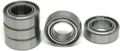 10pcs smr95zz Bearing 5x9x3mm abeC7 محمل الكرة غير القابل للصدأ 5 * 9 * 3mm MR95Z SMR95Z SMR95 ZZ L950ZZ (SMR115Z 5X11X4MM) in Saudi Arabia