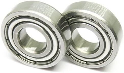 10pcs S694zz Bearing 4x11x4 من الفولاذ المقاوم للصدأ تحمل S694Z L1140ZZ Deep Groove Ball محمل 4 * 11 * 4 S619/4ZZ SR1140ZZ 693 695 696 (S698ZZ 8x19x6mm) in Saudi Arabia