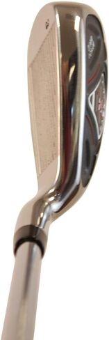 High MOI +1 inch Over Big & Tall Senior Men's Complete 9-Piece Iron Set (3-SW) Right Handed Senior Flex A Flex Club (Tall 6'0"+ / +1" Over) with Midsize Black Pro Velvet Grip in Saudi Arabia