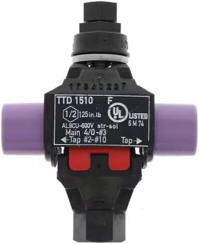 BTC4/0-10 B-TAP Constined Pierce Tap Connector ، Main 4/0-3 ، TAP 2-10 (وحدة واحدة) in Saudi Arabia