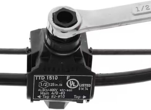 BTC4/0-10 B-TAP Constined Pierce Tap Connector ، Main 4/0-3 ، TAP 2-10 (وحدة واحدة) in Saudi Arabia