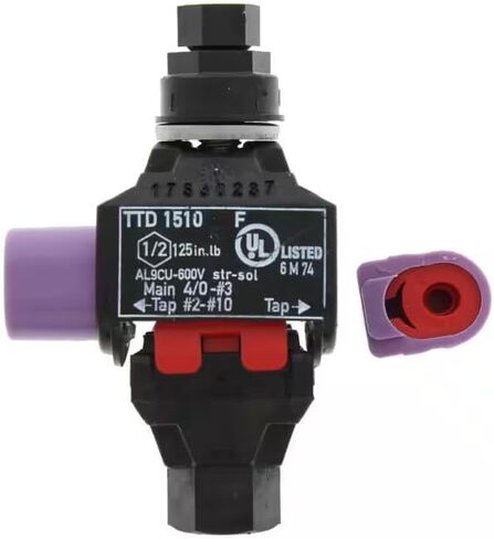BTC4/0-10 B-TAP Constined Pierce Tap Connector ، Main 4/0-3 ، TAP 2-10 (وحدة واحدة) in Saudi Arabia