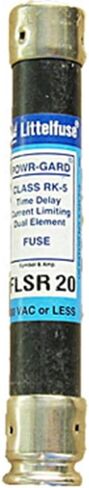 Littelfuse FLSR-20 FLSR020 ID, 20 Amp Dual Element Time-Delay Class RK5 Fuse in Saudi Arabia
