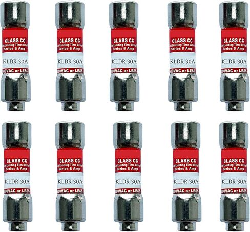 10 عبوات جديدة KLDR-30 KLDR-30A 600VAC تأخير الوقت فيوز ، KLDR 30A CC خرطوشة CC FUSE in Saudi Arabia