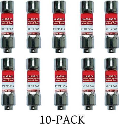 10 عبوات جديدة KLDR-30 KLDR-30A 600VAC تأخير الوقت فيوز ، KLDR 30A CC خرطوشة CC FUSE in Saudi Arabia