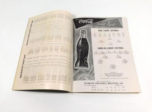 1952 دوق في برنامج كرة القدم في كلية نورث كارولينا 11-22-52-برامج الكلية in Saudi Arabia