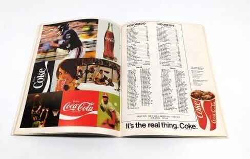 1971 Colorado vs Houston Astro bonnet Bowl College Football Program 12-31-71 - College Programs in Saudi Arabia
