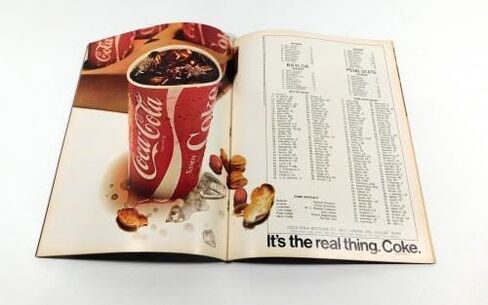 1975 Cotton Bowl Football Program Baylor vs Penn State 1-1-75-برامج الكلية in Saudi Arabia