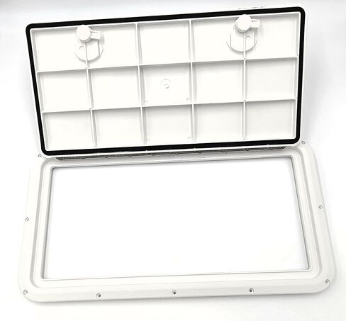 DPI Marine 13" x 24" Flush Series Access Hatch - DPF1324 (Made in USA) in Saudi Arabia