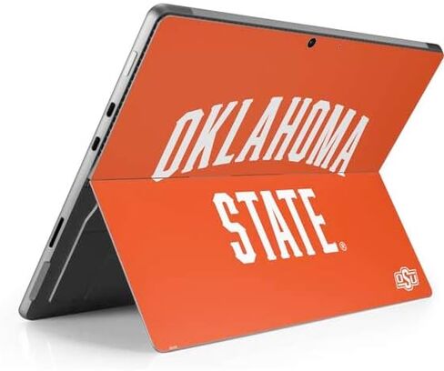 Skinit Skinit Tablet Skin Compatible مع Surface Pro 9 - جامعة ولاية أوكلاهوما المرخصة رسميًا OSU Ride EM Design in Saudi Arabia