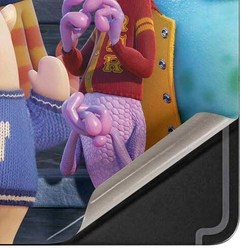 Skinit Skinit Tablet Skinner مع Galaxy Tab S8 Plus - تصميم الملصق الرسمي لجامعة ديزني مونستر المرخصة رسميًا in Saudi Arabia