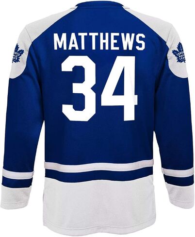 Auston Matthews Toronto Maple Leafs Kids 4-7 Blue Long Sleeve Jersey in Saudi Arabia