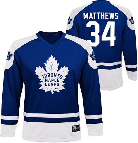 Auston Matthews Toronto Maple Leafs Kids 4-7 Blue Long Sleeve Jersey in Saudi Arabia