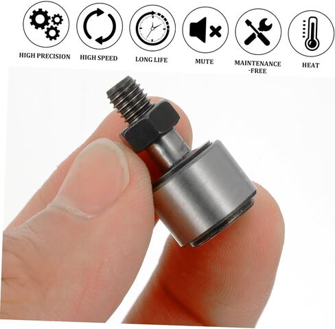 homoyoyo 4pcs الترباس إبرة المحامل كام أتباع Neddle Roller صلابة عالية دقة عالية لأداة الآلة والروبوت in Saudi Arabia