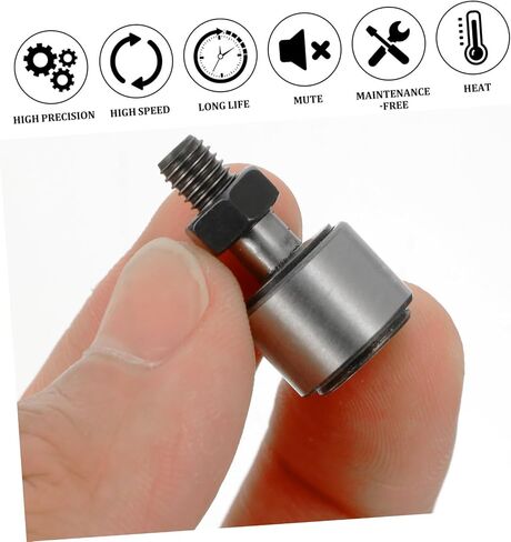 homoyoyo 4pcs الترباس إبرة المحامل كام أتباع Neddle Roller صلابة عالية دقة عالية لأداة الآلة والروبوت in Saudi Arabia