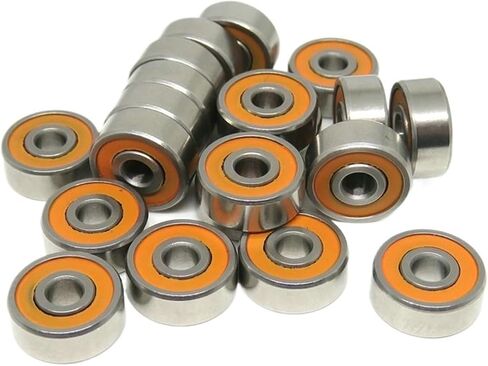 1PCS SMR103 2RS ​​3X10X4 MM ABEC7 Bearing MR103 SMR103C S623 S623C RS 2RS 3 * 10 * 4 MM من الفولاذ المقاوم للصدأ المحمل السيراميك الهجين (SMR128C-2OS 8x12x3.5) in Saudi Arabia