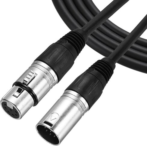 MECCANIXITY 7ft 7 Pin XLR Cable XLR Male to Female Adapter Microphone Cable for Stage Studio Cable in Saudi Arabia