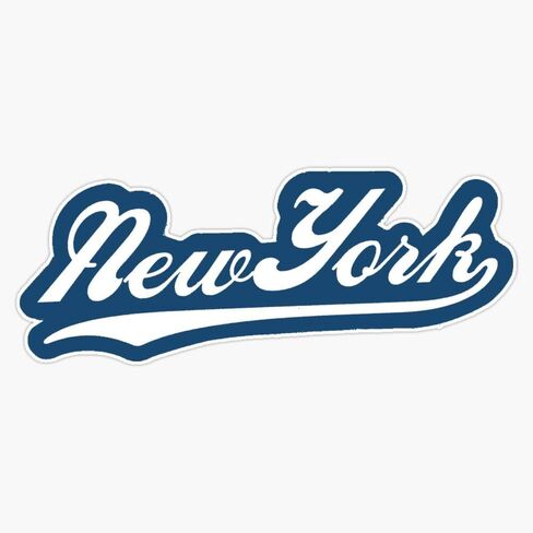 Blue New York Sticker Decal Vinyl Pumper Stickers مقاومة للماء 5 " in Saudi Arabia