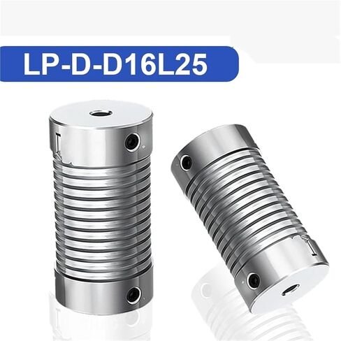 قارن الربيع LP-D-D16L25 زنك سبيكة مرنة رمح المحرك الدوار اقتران 4 مم 5 مم 8 مم 10 مم LP 1PCS (4mmx4mm) in Saudi Arabia