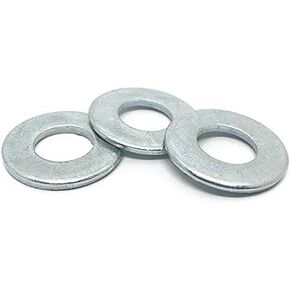 (250 Pieces) M6 Class 10 Hardened Flat Washers Zinc in Kuwait