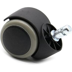 5PCS 2 Inch Caster Replacement 50KG Household Chair Wheel Rubber Safe Roller Furniture Hardware(Gray) in Saudi Arabia