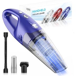 مكنسة مكسوة بالملحق بالملابس الداخلية ، مكنسة للسيارة مع إكسسوارات LED/ملحقات متعددة ， 1.5 رطل الخفيفة ذات الأوزان الخفيفة القابلة لإعادة الشحن للسيارة والمنزل ، والمنغى الفراغ المحمولة in Saudi Arabia