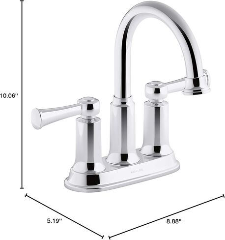 Kohler R21546-4D-CP Aderlee Bathroom Sink Faucet in Saudi Arabia