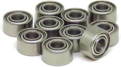 10pcs 3x6x2.5mm smr63zz bearing abec7 stiainless steel محامل 3 * 6 * 2.5mm mr63 smr63 z zz l630zz fishing line line cup (smr74z 4x7x2.5mm) in Saudi Arabia