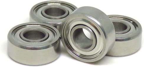 10pcs 3x6x2.5mm smr63zz bearing abec7 stiainless steel محامل 3 * 6 * 2.5mm mr63 smr63 z zz l630zz fishing line line cup (smr74z 4x7x2.5mm) in Saudi Arabia