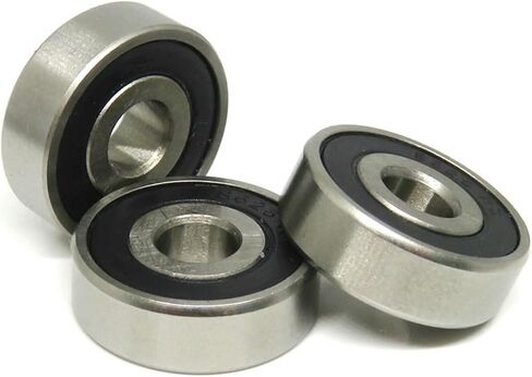 10pcs S626RS تحمل 6x19x6mm S626zz 626Z S626 2RS 626-2RS 626 RS ZZ من الفولاذ المقاوم للصدأ 6 * 19 * 6 محمل كرة مصغرة (S626-2RS 6x19x6mm) in Saudi Arabia