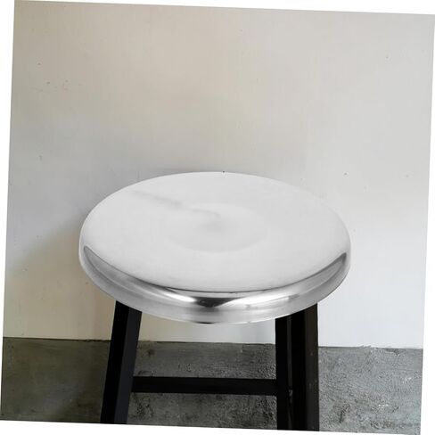 Amosfun Versatile Stainless Steel Stool Seating Part Round Chair Seat Pad Bar Stool Supply in Saudi Arabia