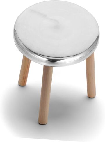Amosfun Versatile Stainless Steel Stool Seating Part Round Chair Seat Pad Bar Stool Supply in Saudi Arabia