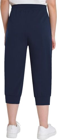 Weintee Women's Capri Sweatpants Joggers with Pockets 2 Pack in Saudi Arabia